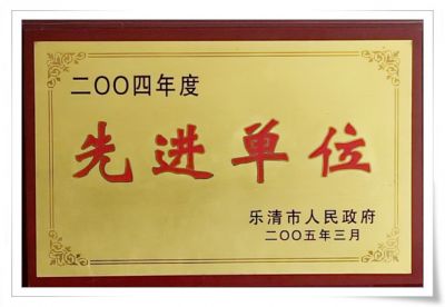 2004年先进单位