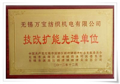 2012年技能扩改先进企业